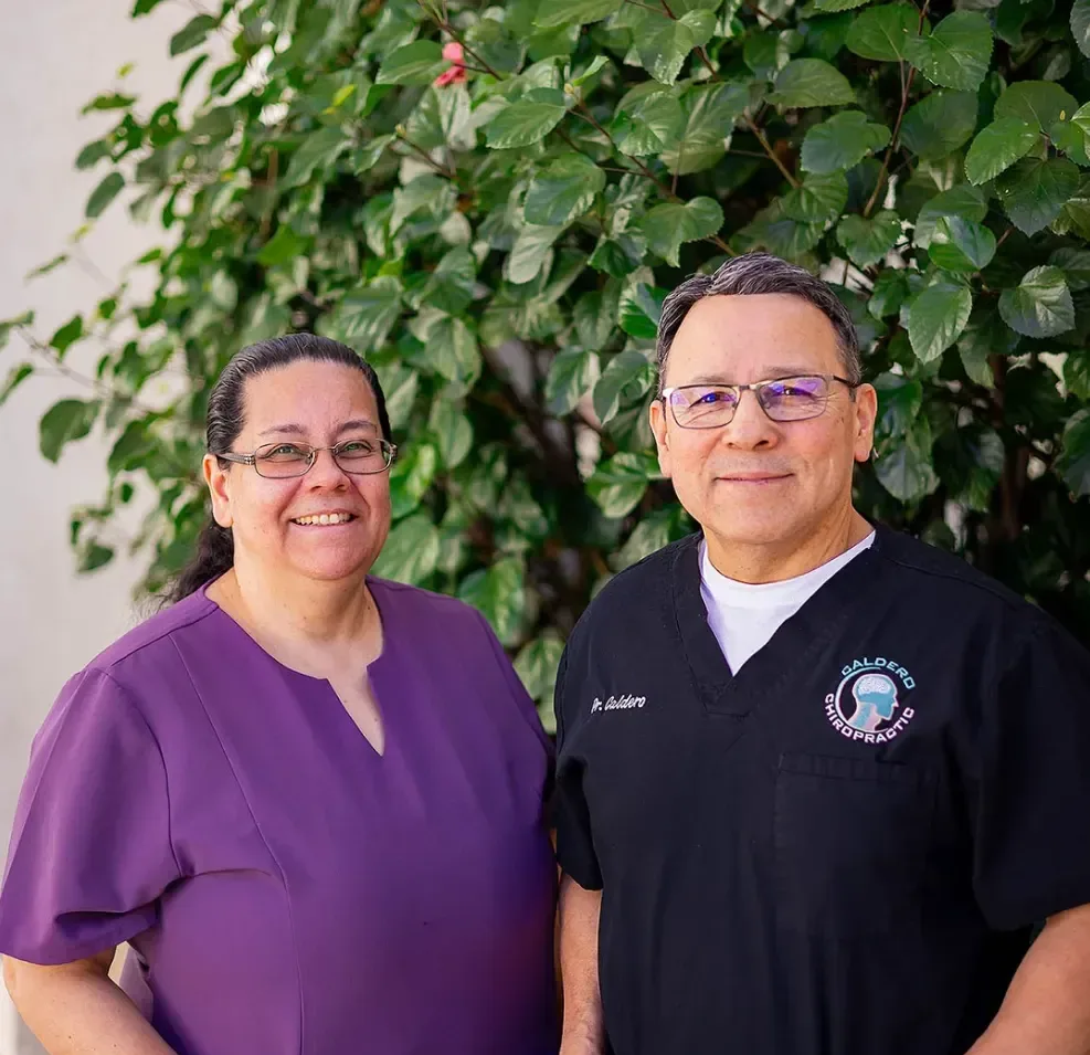 Dr. James Caldero and Sandra Caldero of Caldero Chiropractic
